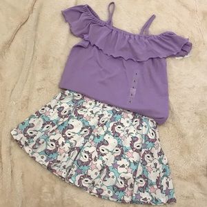 Skirt and tank set